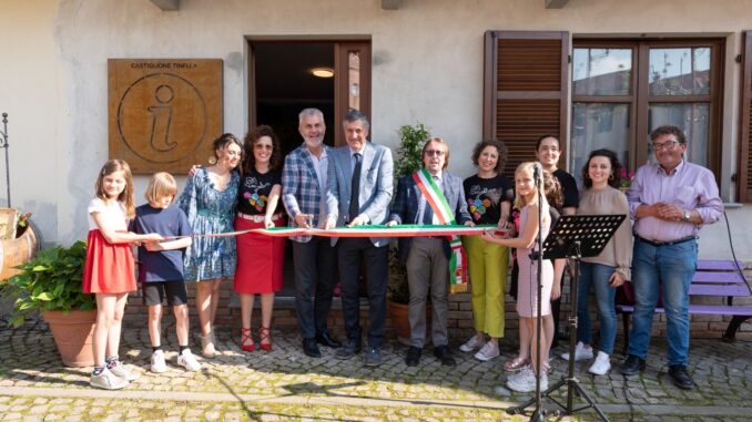 A Castiglione Tinella è stato inaugurato il nuovo punto informativo a disposizione dei turisti