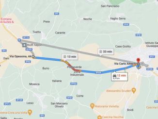 Scontro frontale a Nizza Monferrato, un morto e una donna gravemente ferita