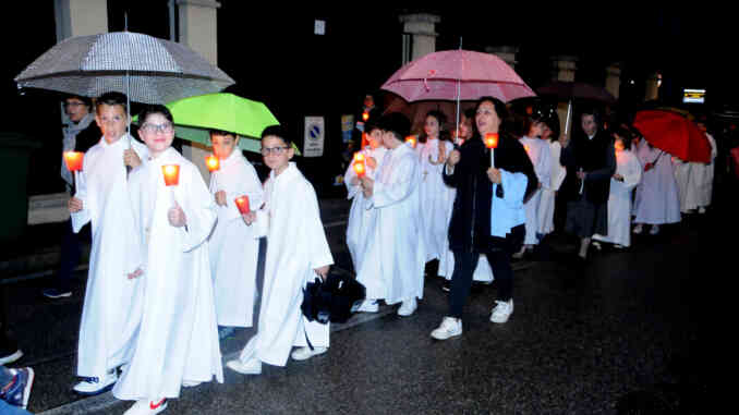 La processione mariana da Santa Margherita alla Moretta (FOTOGALLERY)