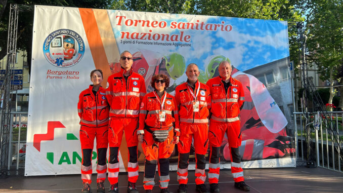 Torneo-sanitario-nazionale---Squadra-Anpas-Piemonte Anpas Piemonte conquista il secondo posto al Torneo Sanitario Nazionale di Borgo Val di Taro 3