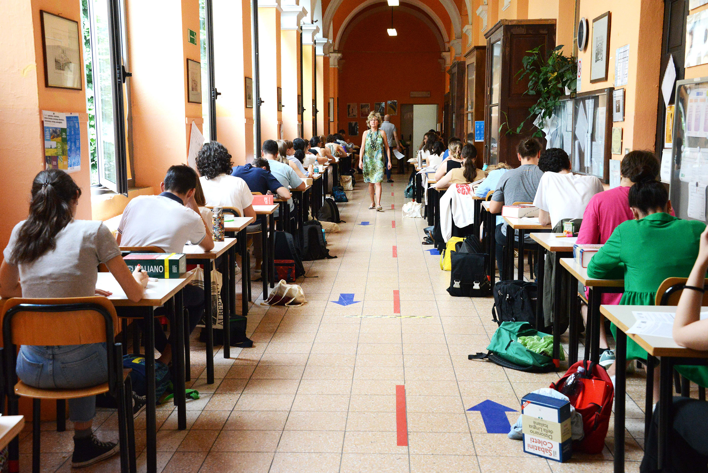 Studenti pronti al nuovo esame di maturità Studenti pronti al nuovo esame di maturità