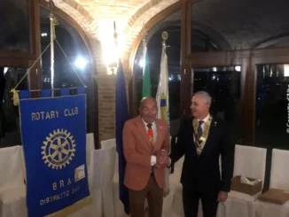Rotary club Bra: passaggio di consegne tra Giuseppe Sordo e Vincenzo Peisino 3