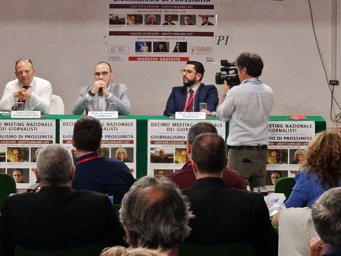 Meeting dei giornalisti Fisc: l'intervento della presidente del Parlamento 3