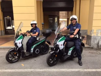 La Municipale di Bra ha in dotazione anche due scooter solo elettrici