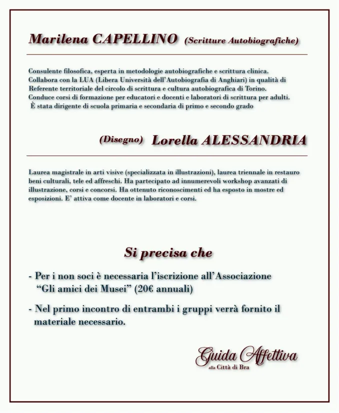 Guida affettiva alla città di Bra: l’ultima iniziativa degli Amici dei musei 1