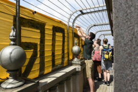 La Mole Antonelliana è occupata dagli attivisti di Extinction Rebellion (FOTOGALLERY) 2