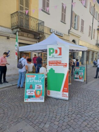 Il PD braidese ha partecipato alla raccolta firme contro le liste d’attesa in Sanità 1