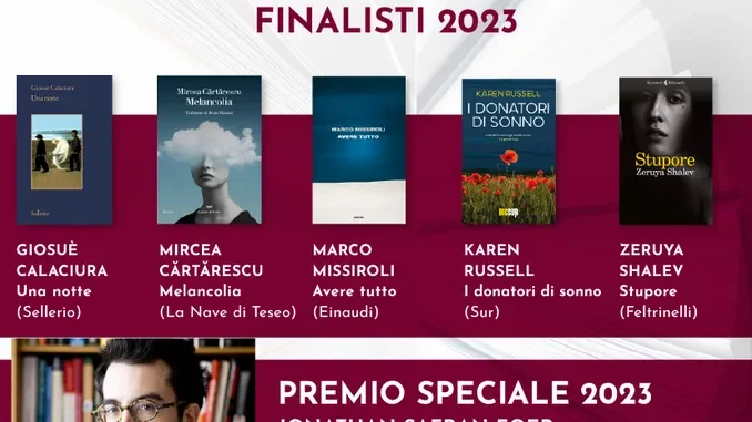 Lattes Grinzane 2023 Finalisti Premio Lattes Grinzane per i migliori libri di narrativa: premiazione ad Alba il 14 ottobre