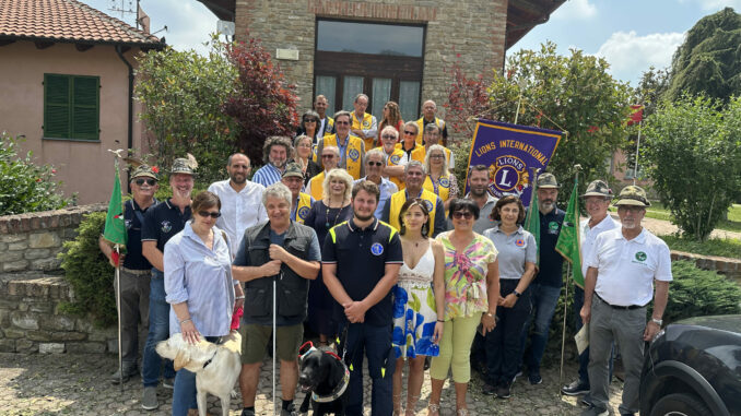 Una cane guida per un non vedente di Cortemilia consegnato dai Lions club 1