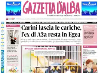 La copertina di Gazzetta d’Alba in edicola martedì 18 luglio