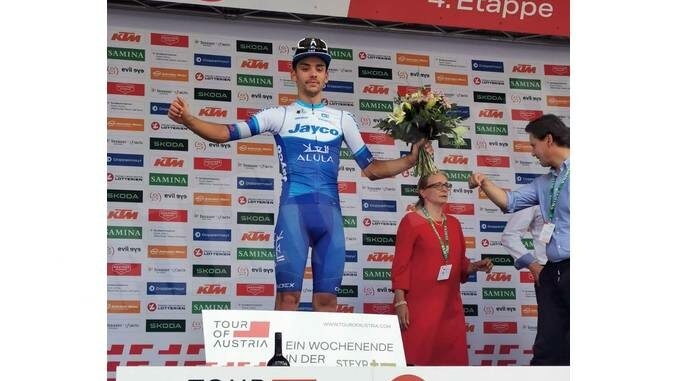 Sobrero vince in volata la quarta tappa del Giro dell'Austria