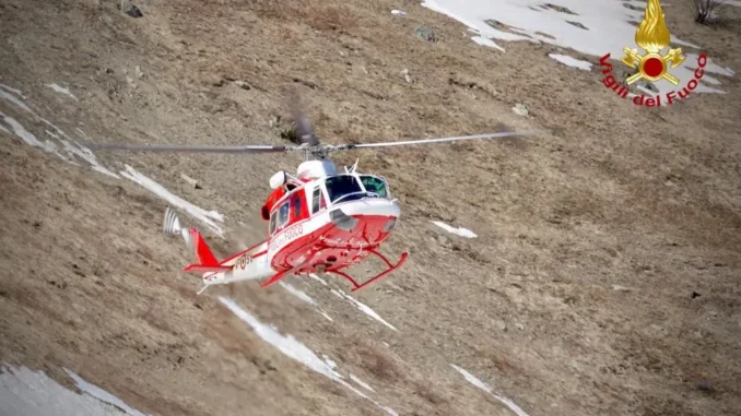 Valle Maira: interviene l'elicottero per soccorrere due escursionisti a 3.200 metri