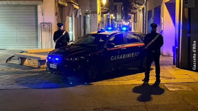 Controlli notturni dei Carabinieri di Asti: un es