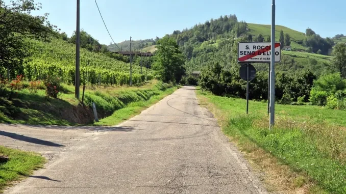 Al via i lavori per l’allargamento della strada comunale di San Rocco Seno d’Elvio 2