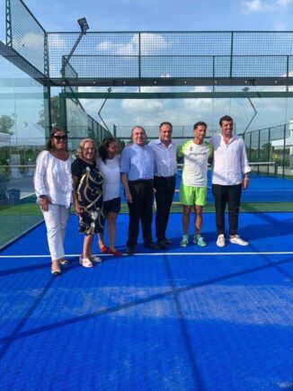 Inaugurati i nuovi campi da padel di viale Industria ad Alba 1