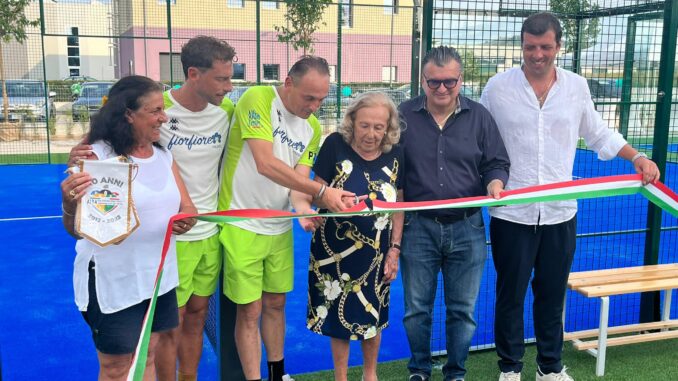 Inaugurati i nuovi campi da padel di viale Industria ad Alba