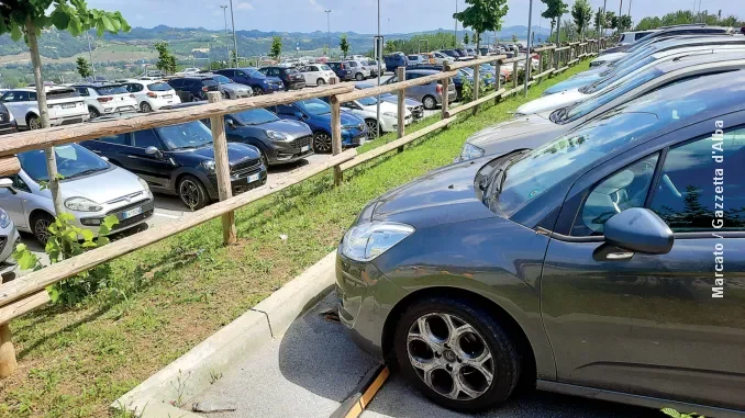 verduno-ospedale-parcheggi L'ospedale Ferrero a Verduno è già in crisi di parcheggi