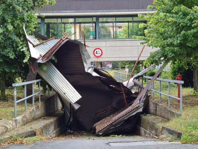 Cirio a Casale Monferrato dopo tromba d'aria, è emergenza maltempo 1