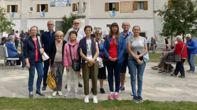 Il centro incontro dell’Oltreferrovia in pellegrinaggio al santuario di valmala 2