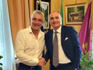 Il nuovo questore Carmine Rocco Grassi incontra il sindaco di Alba Carlo Bo