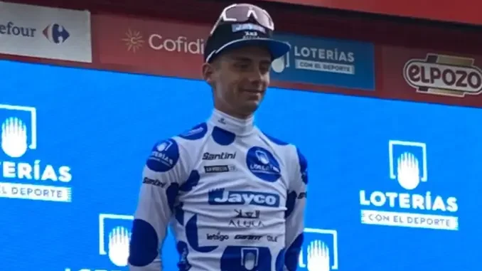 Vuelta. Matteo Sobrero conquista punti in salita e indossa la maglia a pois 1