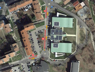 Ultimato il cantiere per la viabilità e i parcheggi definitivi della scuola media della Moretta ad Alba 1
