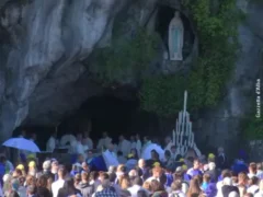 L'Oftal Bra-Lombriasco ha animato la messa nella grotta di Lourdes 2