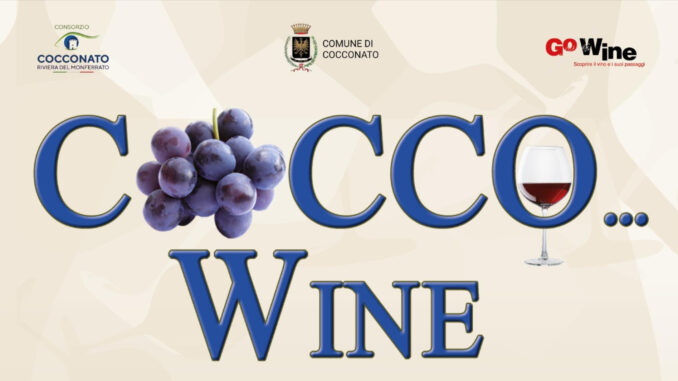 “Cocco… Wine 2023” a Cocconato d'Asti venerdì 1, sabato 2 e domenica 3 settembre