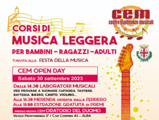 Dopo un meritato riposo estivo ripartono le attività musicali CEM