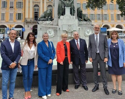 A Nizza incontro sul progetto transfrontaliero Alpimed, era presenta la consigliera Giaccardi