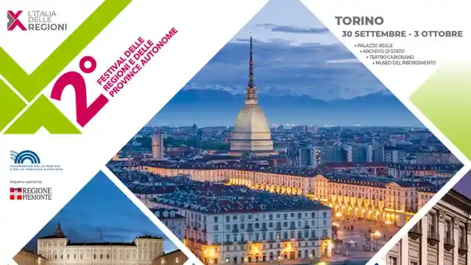 Torino si prepara ad accogliere il Festival delle Regioni