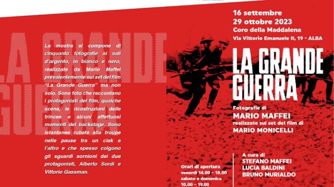 Mostra fotografica “La Grande Guerra”, sabato 16 settembre l'inaugurazione ad Alba