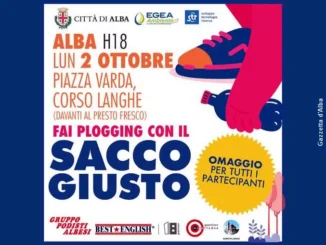 Il plogging albese arriva alla Moretta: appuntamento il 2 ottopre in piazza Varda