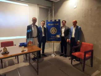 Rotary club Bra, una serata dedicata alla presentazione di un socio e del web