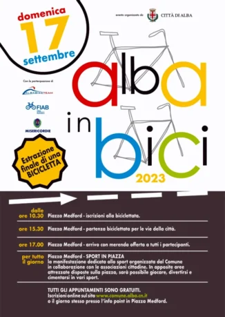 Alba in bici e Sport in piazza, domenica all'insegna dell'attività fisica