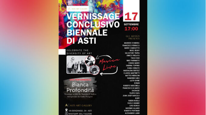 L’Artista Internazionale Maurizio D'Andrea torna in Piemonte con la performance "Psiche Errante: Astratte Esplorazioni"