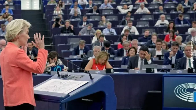 Ursula al Parlamento europeo: orgoglio e speranze