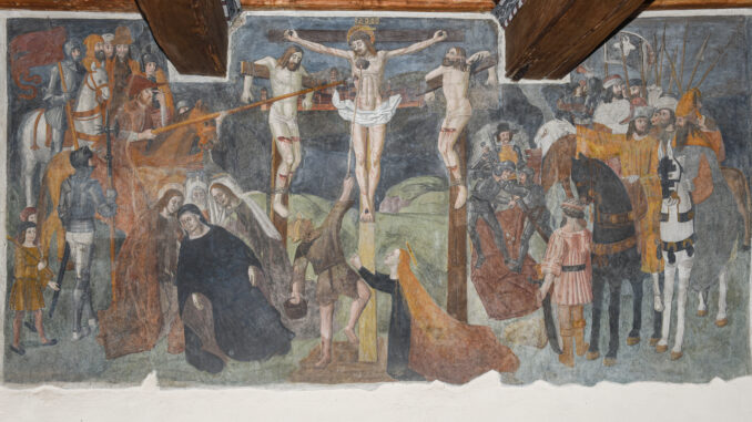 Guidati da Walter Accigliaro tra gli affreschi della Passione