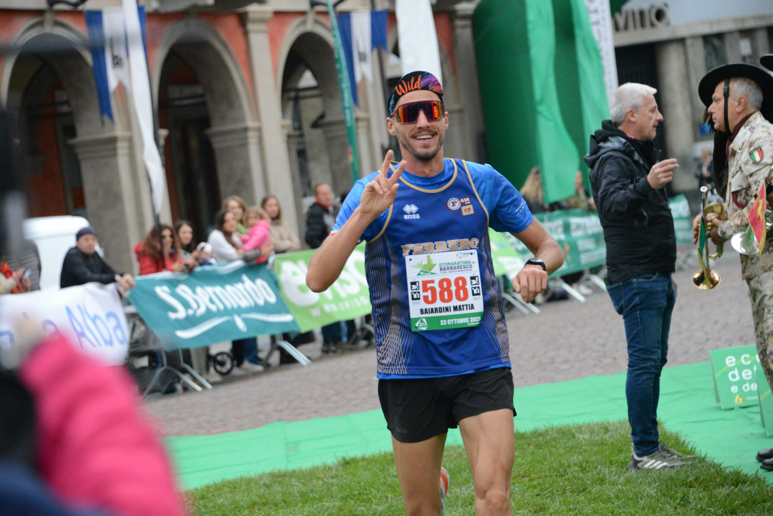 Lorenzo Perlo e Ilaria Bergaglio brindano all’Ecomaratona (VIDEO) 1