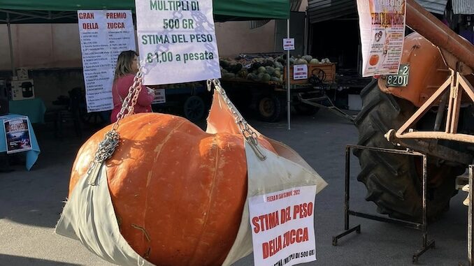 I sapori dei piatti autunnali, con giochi e tanta musica alla Fiera di san Simone