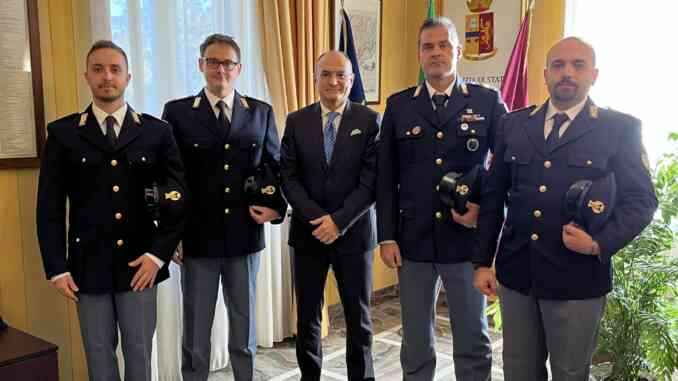 Alle Questura di Cuneo quattro nuovi vice ispettori di Polizia