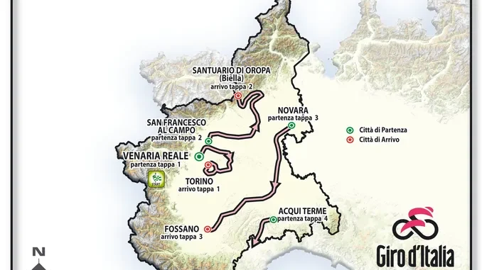 Al Giro d'Italia 2014 tappa Novara-Fossano con passaggi ad Alba e Cherasco 1