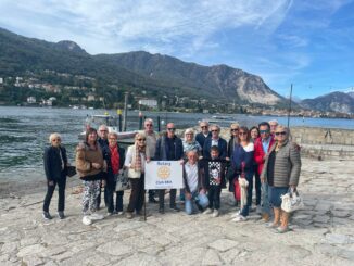 Il Rotary Club Bra in gita al lago Maggiore