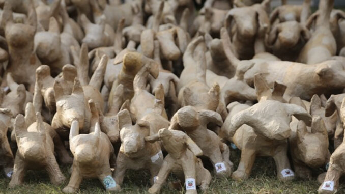 100 cani, il tributo artistico del Centro Ferrero ai cani da tartufo