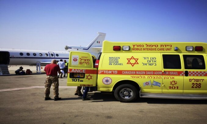 Rientro da Israele con trasporto sanitario protetto organizzato a cura di Azienda Zero 2