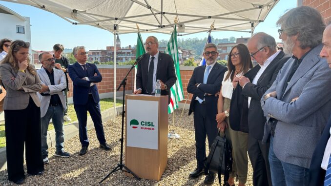 Inaugurata la nuova sede Cisl in corso Europa