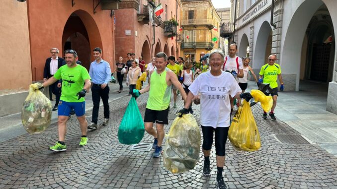 Alba: 452,20 chili di rifiuti raccolti durante i quattro appuntamenti di plogging