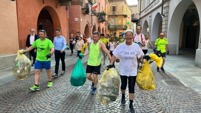 Alba: 452,20 chili di rifiuti raccolti durante i quattro appuntamenti di plogging