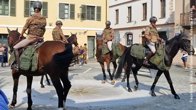 Duecento anni di scuola di Cavalleria. La squadriglia in visita ad Asti e Villanova