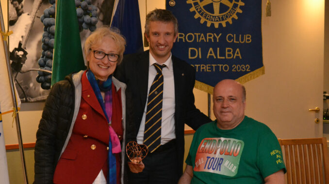 Rotary club Alba Contro la polio, Salvatore Caputo e il rotary club di Alba 1